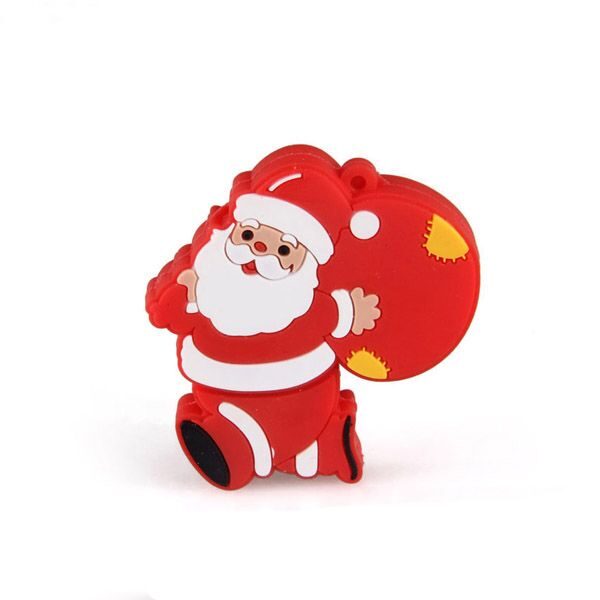 Memoria USB personalizada con forma de Papa Noel SKLC-04