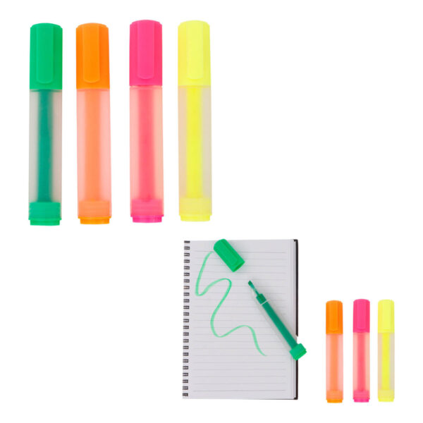 Marcatextos promocional de 4 colores | O 145