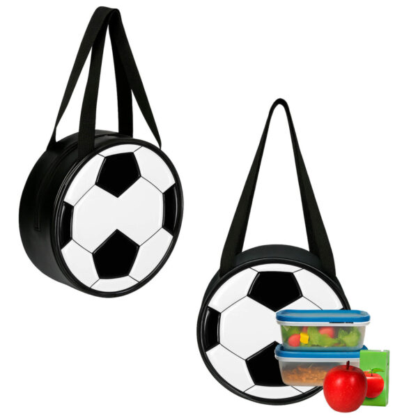 Lonchera con diseño de balón y asas | LON 068