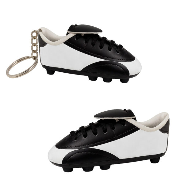 Llavero en forma de taco de fútbol con aro reforzado | MX 019