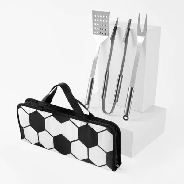 Set BBQ con estuche y diseño de balón | SOC 972